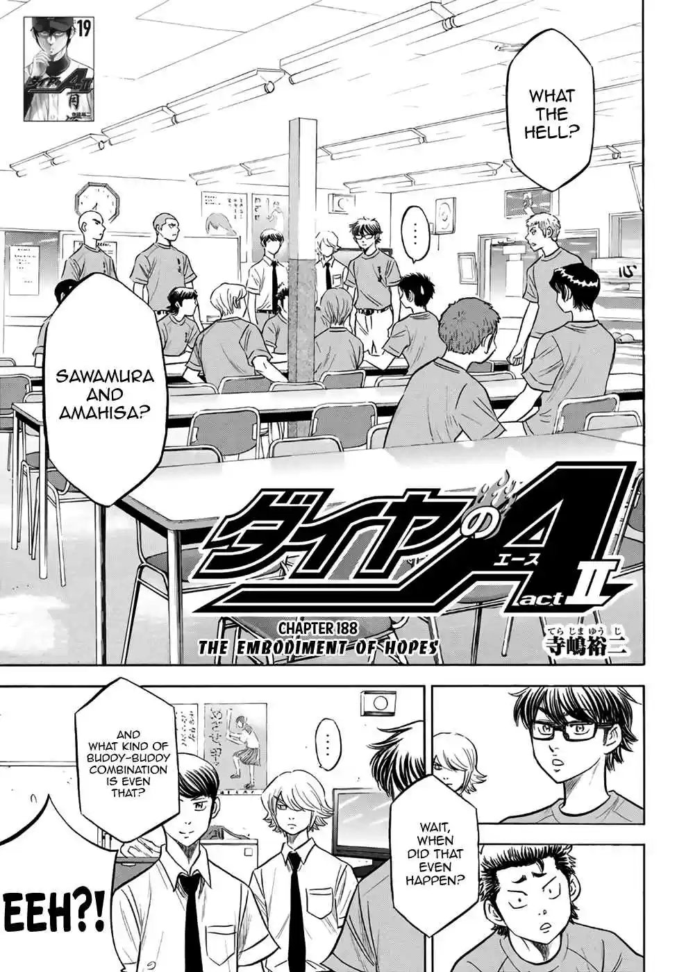 Diamond no Ace Act II Ch. 188 The Embodiment of Hopes