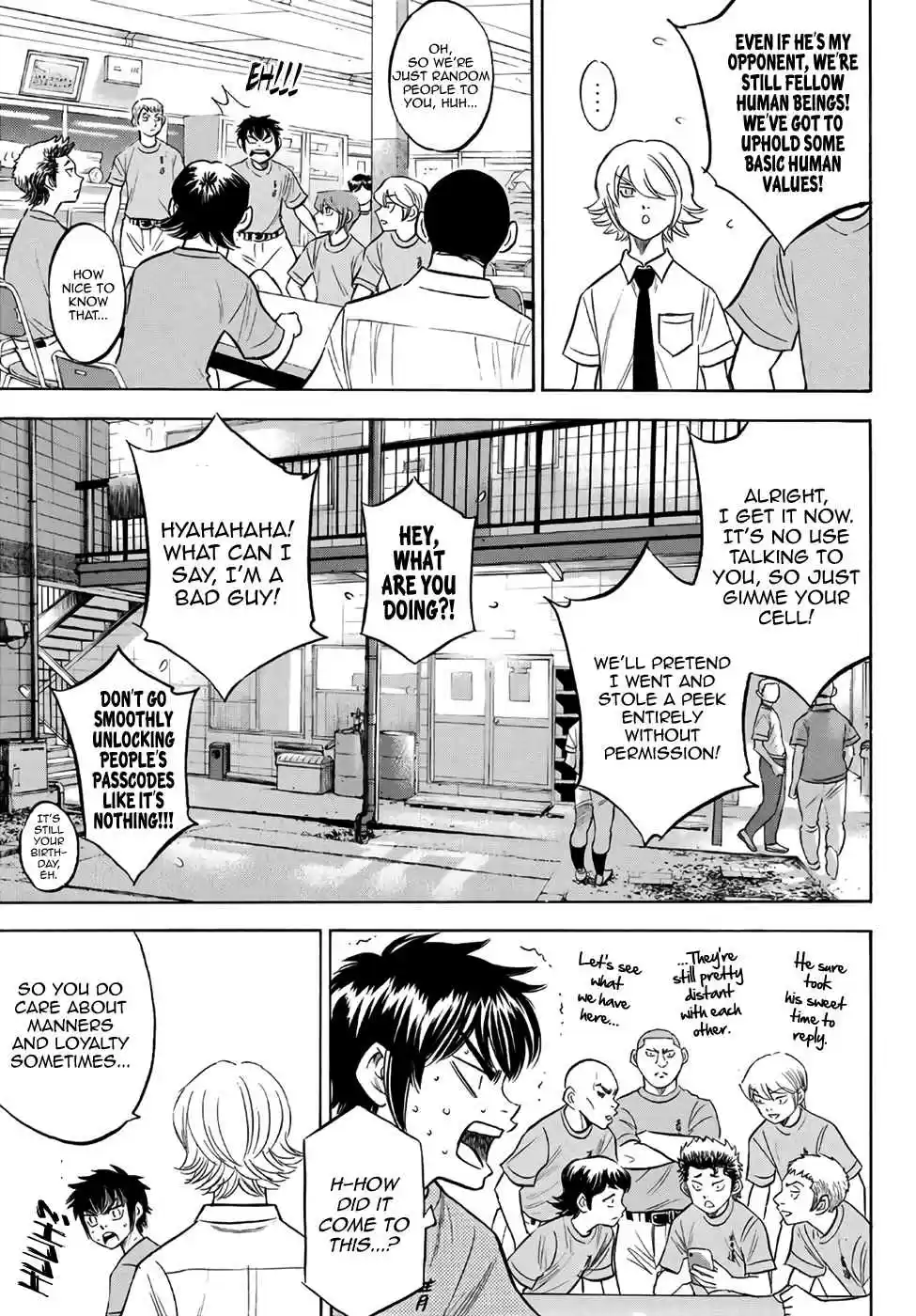 Diamond no Ace Act II Ch. 188 The Embodiment of Hopes