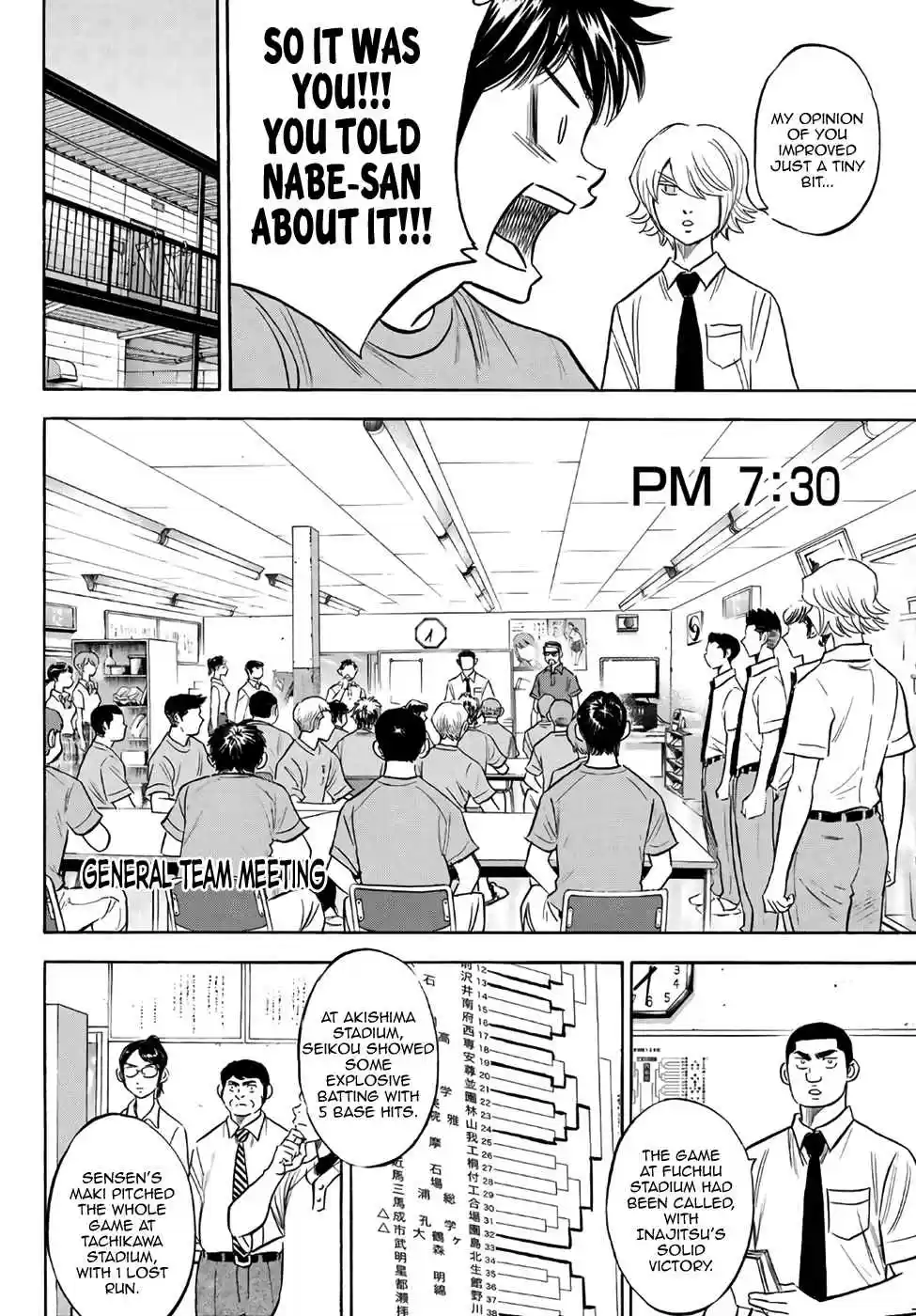 Diamond no Ace Act II Ch. 188 The Embodiment of Hopes