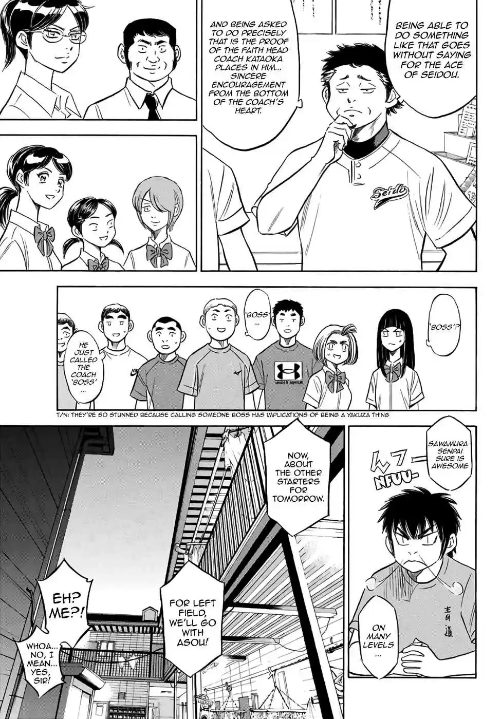 Diamond no Ace Act II Ch. 188 The Embodiment of Hopes