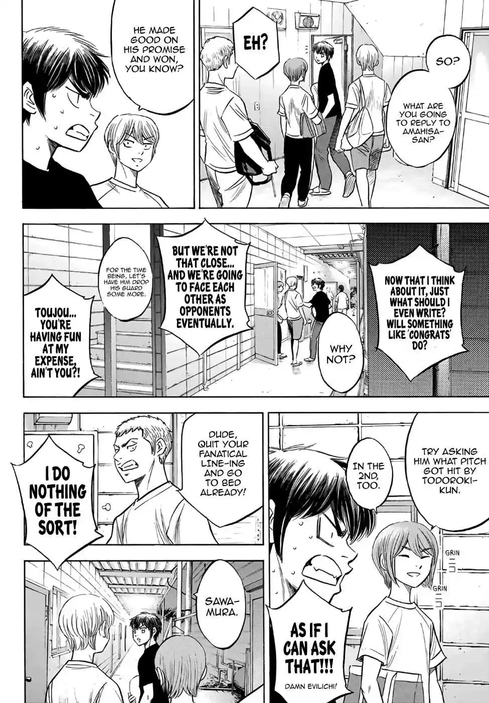 Diamond no Ace Act II Ch. 188 The Embodiment of Hopes