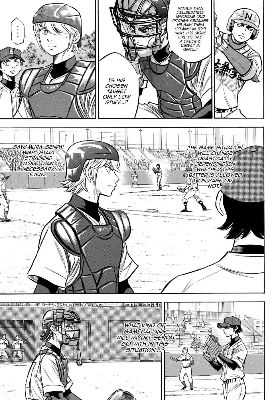 Diamond no Ace Act II Ch. 190 The Same Amount