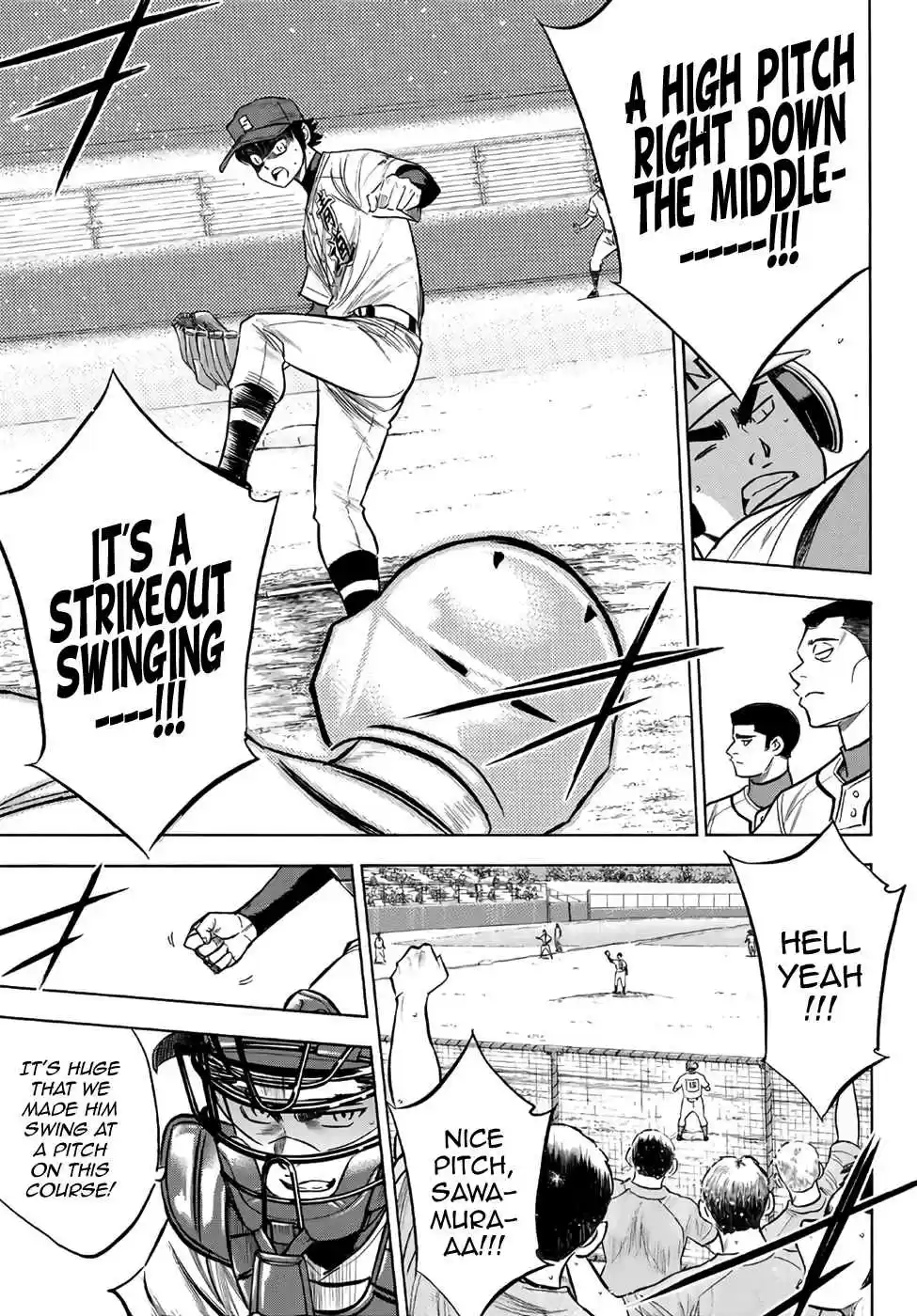 Diamond no Ace Act II Ch. 190 The Same Amount