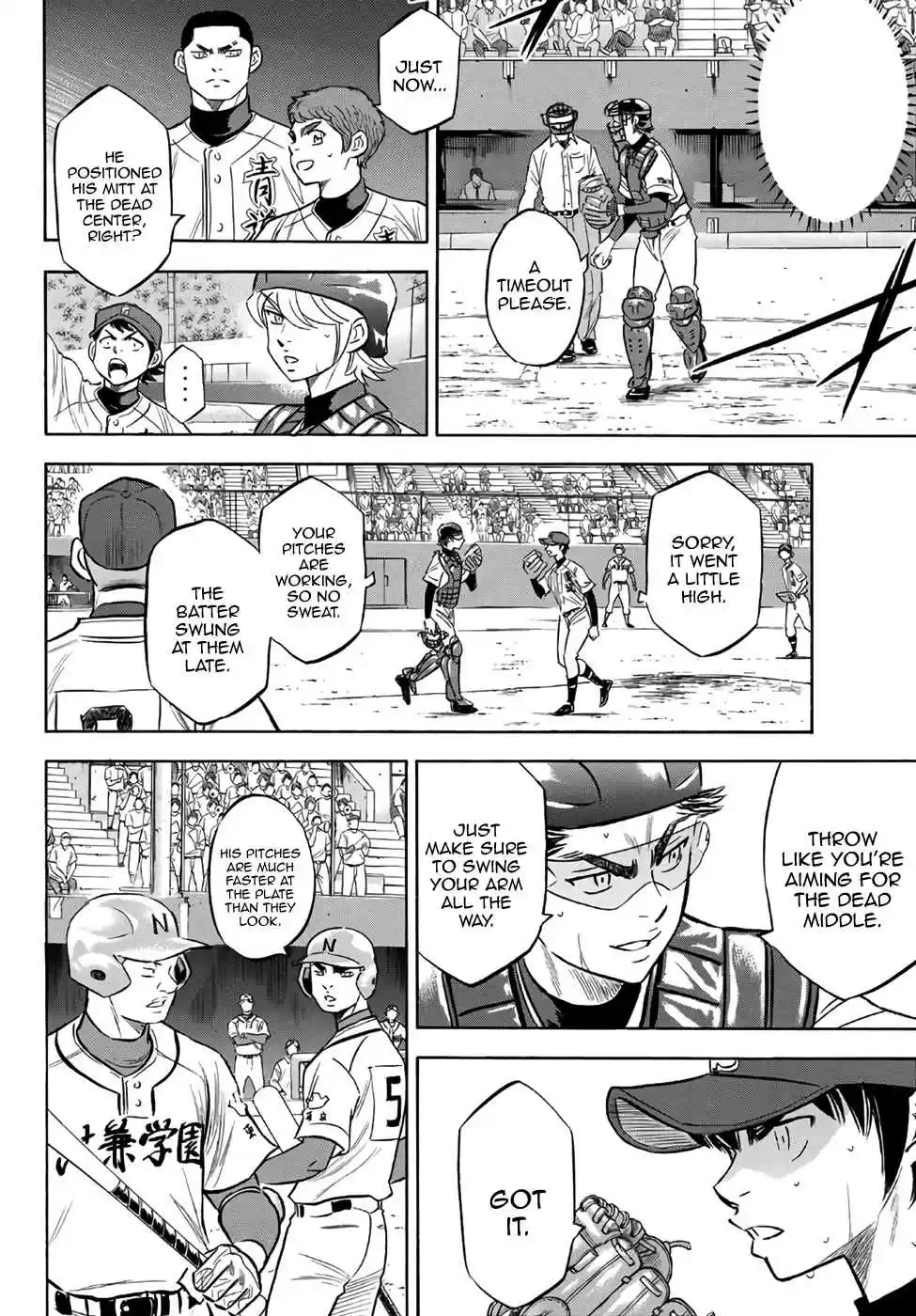 Diamond no Ace Act II Ch. 190 The Same Amount