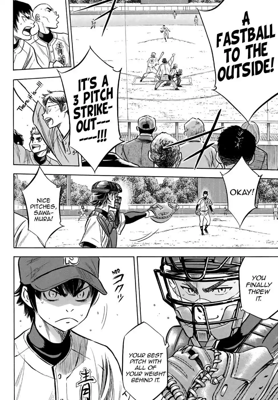 Diamond no Ace Act II Ch. 190 The Same Amount