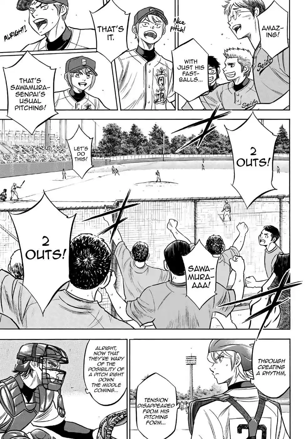 Diamond no Ace Act II Ch. 190 The Same Amount