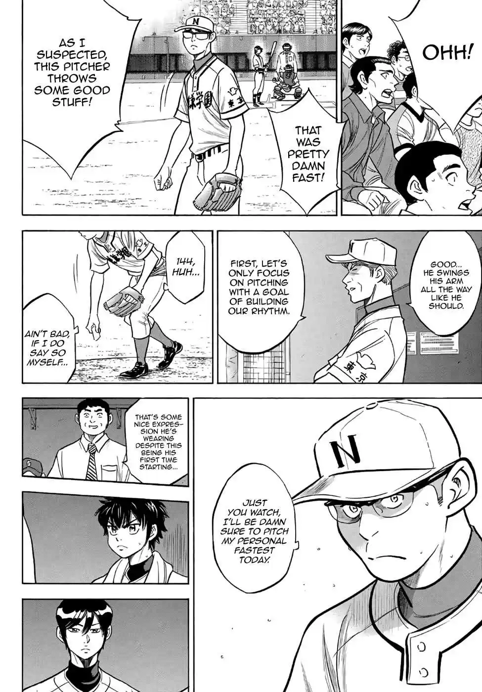Diamond no Ace Act II Ch. 191 Ends and Means