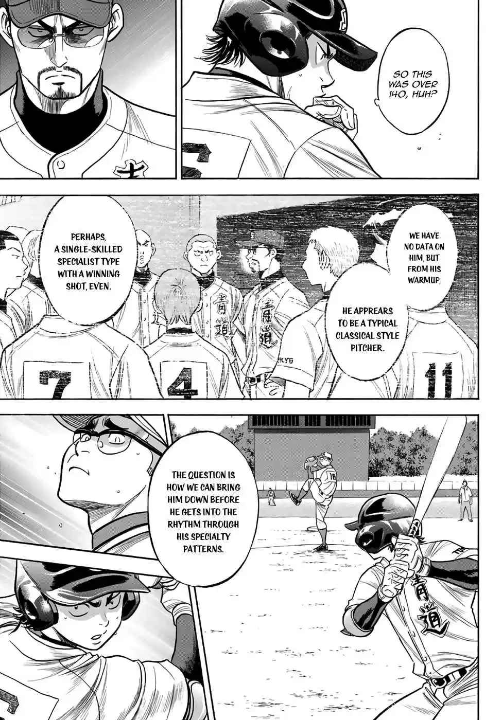 Diamond no Ace Act II Ch. 191 Ends and Means