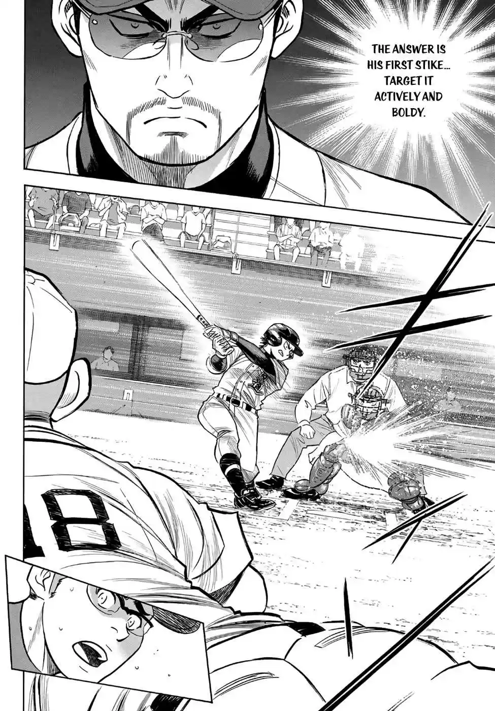 Diamond no Ace Act II Ch. 191 Ends and Means