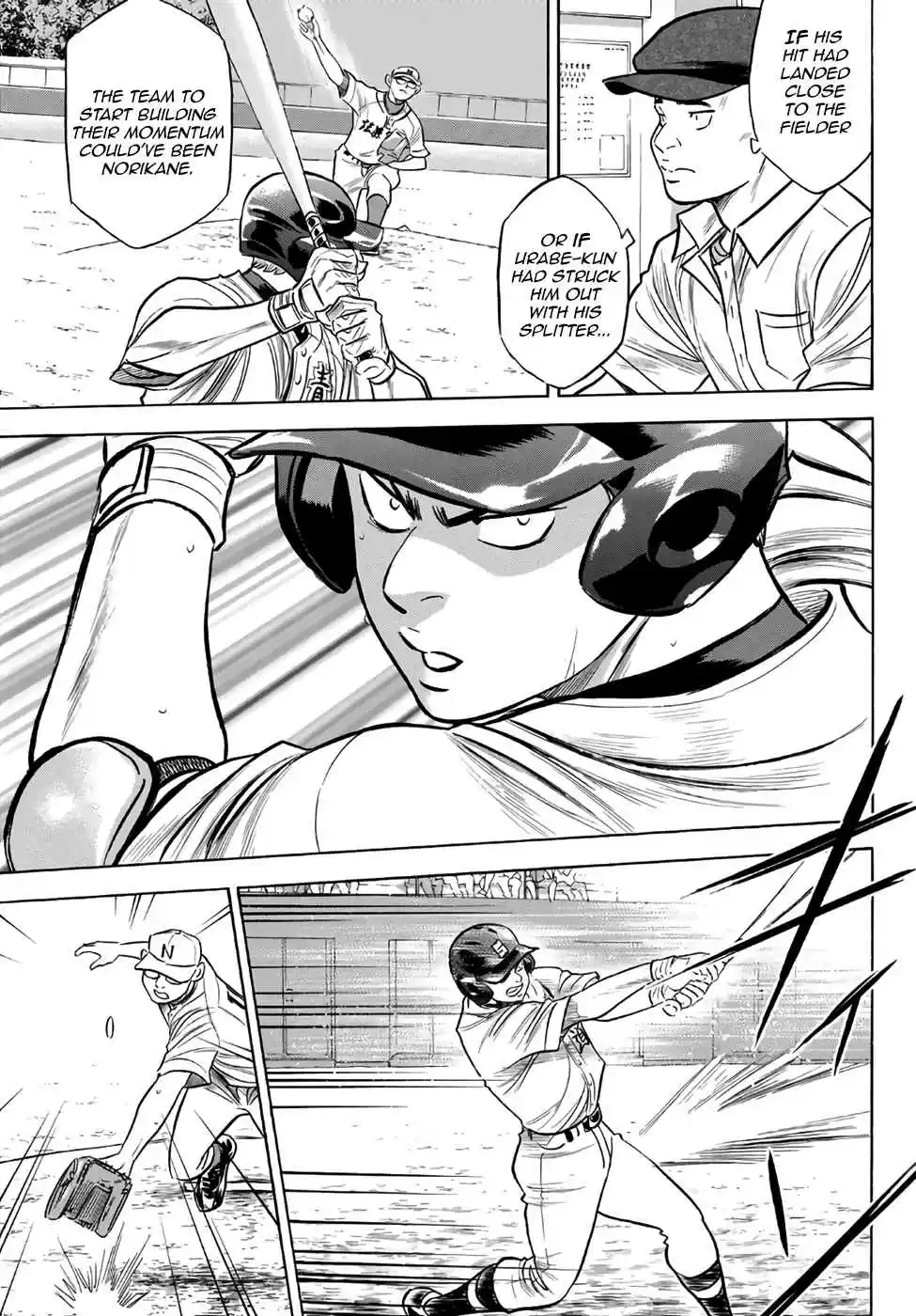 Diamond no Ace Act II Ch. 192 Amount of Experience
