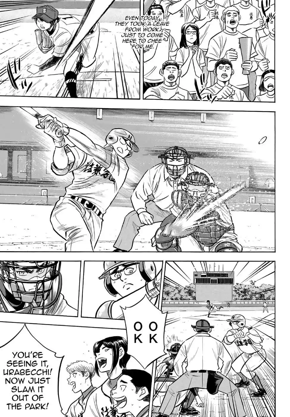 Diamond no Ace Act II Ch. 193 Today's Numbers