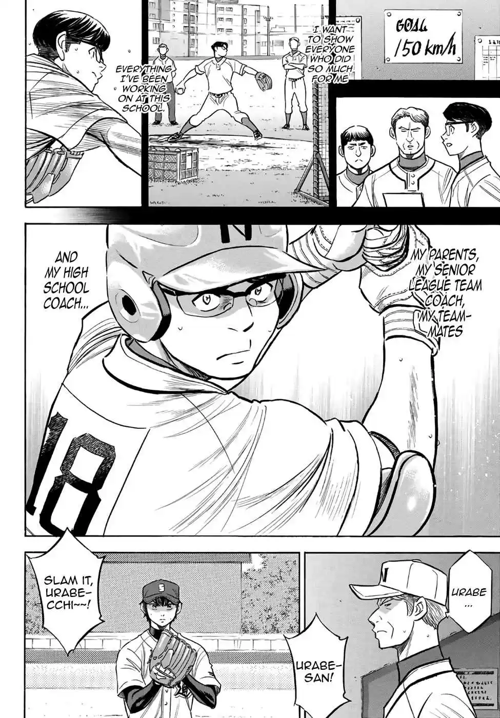 Diamond no Ace Act II Ch. 193 Today's Numbers