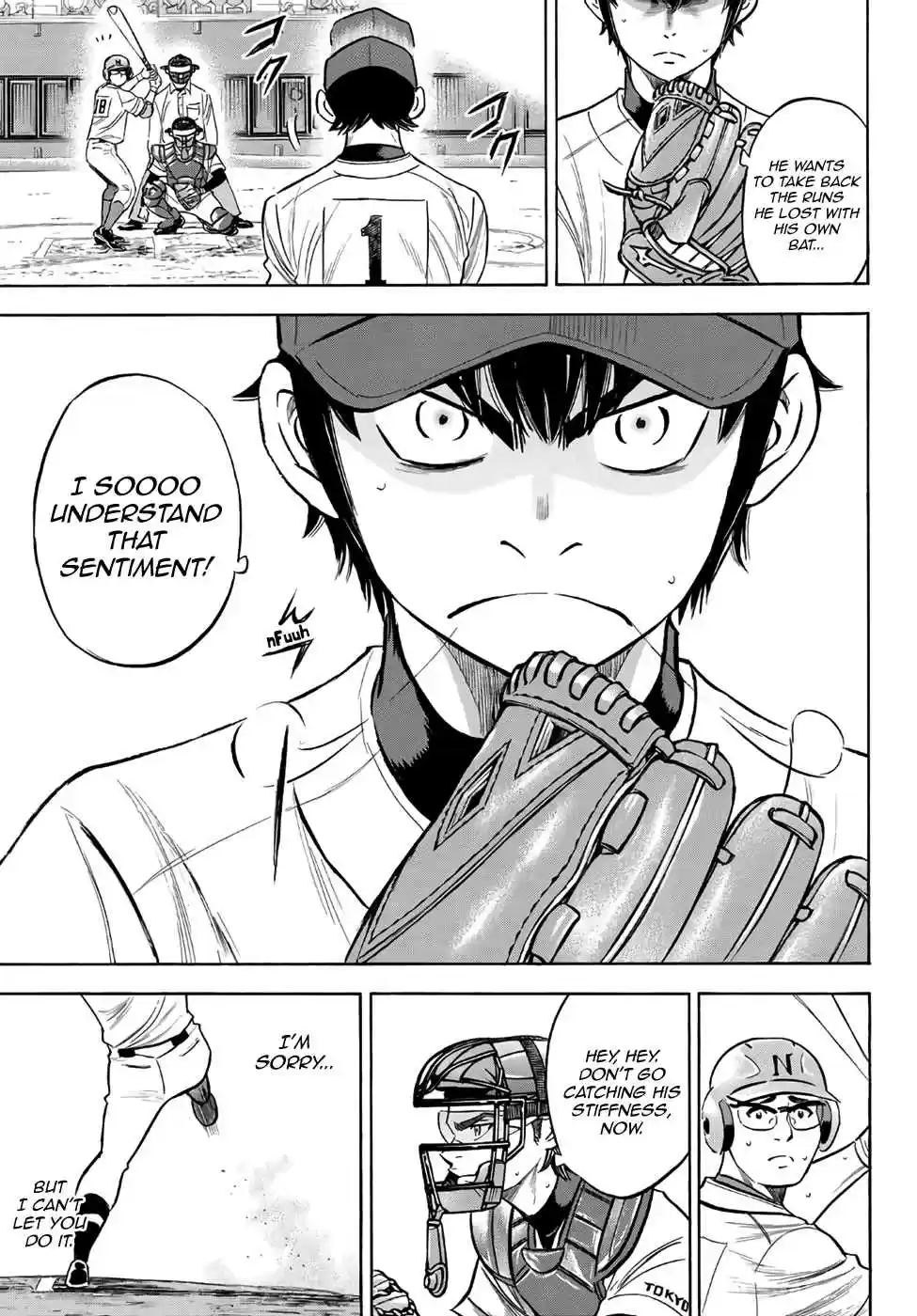 Diamond no Ace Act II Ch. 193 Today's Numbers