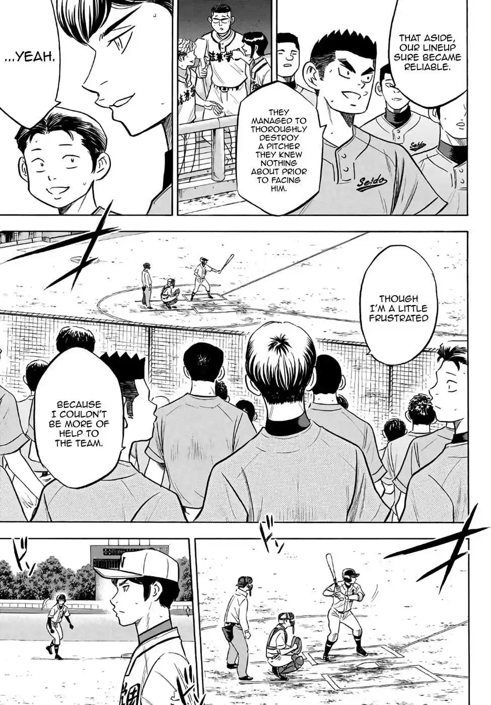 Diamond no Ace Act II Ch. 194 Not Yet!