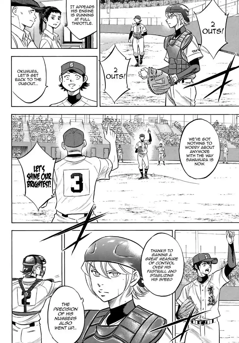 Diamond no Ace Act II Ch. 194 Not Yet!