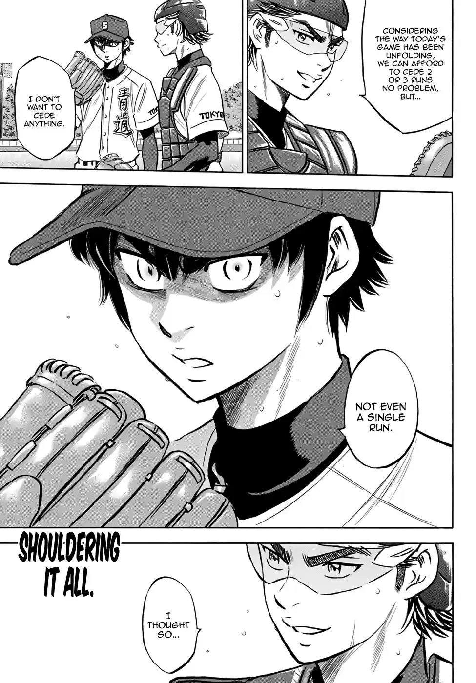 Diamond no Ace Act II Ch. 194 Not Yet!