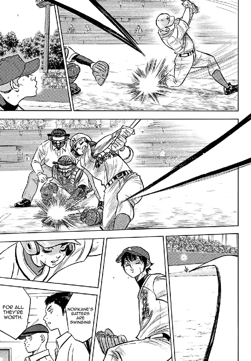 Diamond no Ace Act II Ch. 195 That's what a pitcher's duty is