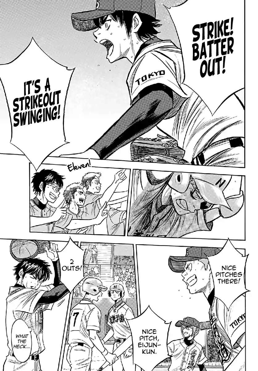 Diamond no Ace Act II Ch. 195 That's what a pitcher's duty is