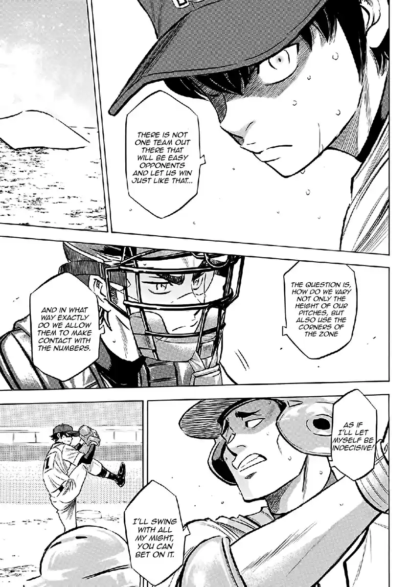Diamond no Ace Act II Ch. 195 That's what a pitcher's duty is