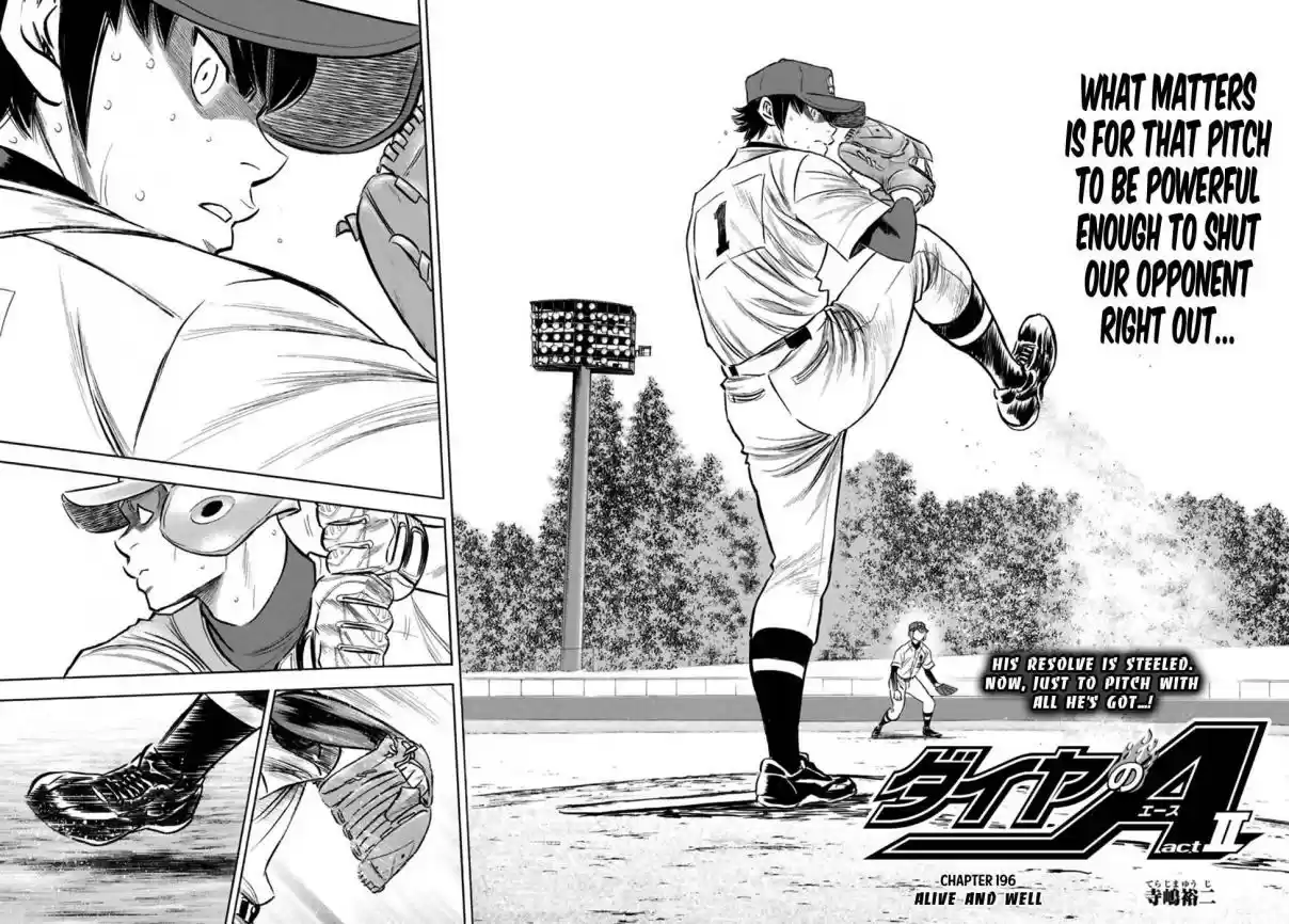 Diamond no Ace Act II Ch. 196 Alive and Well