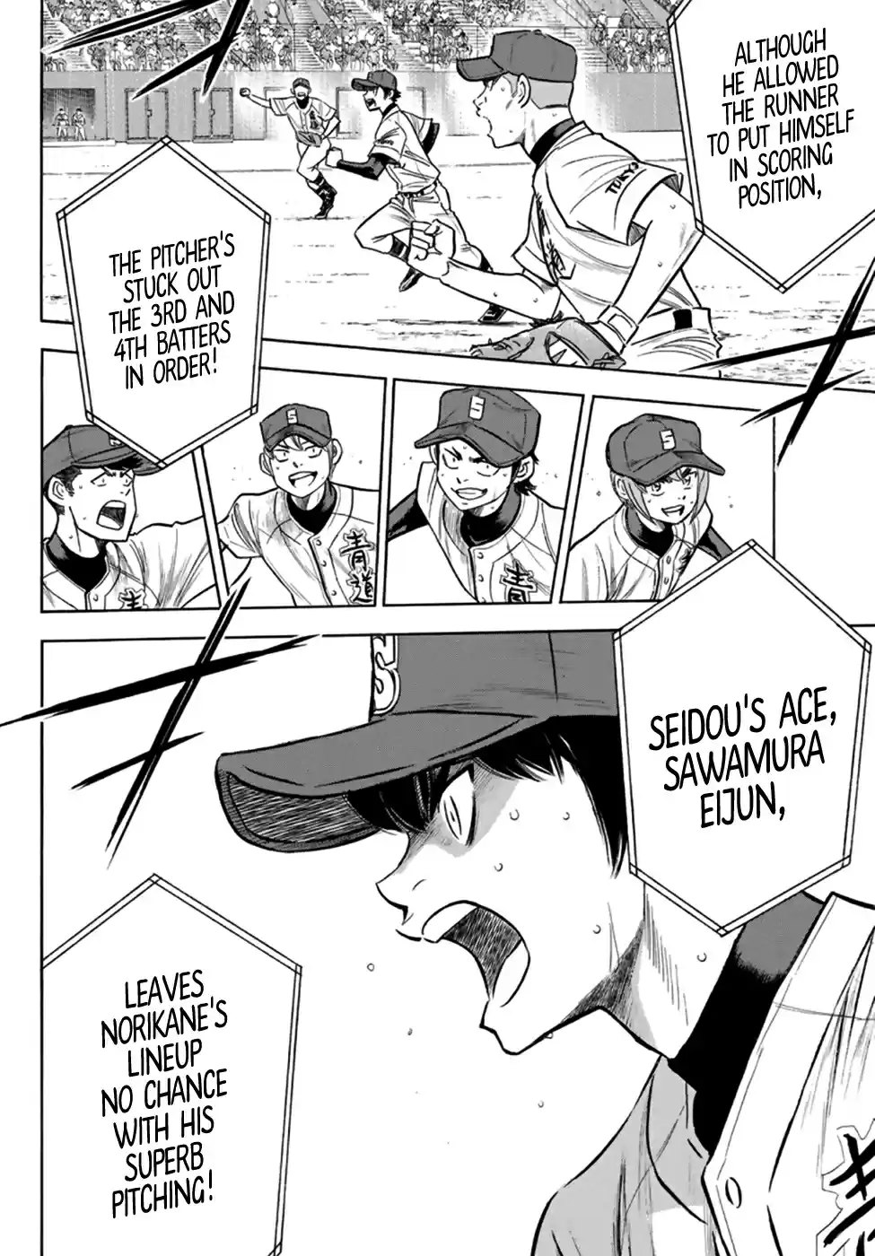 Diamond no Ace Act II Ch. 196 Alive and Well