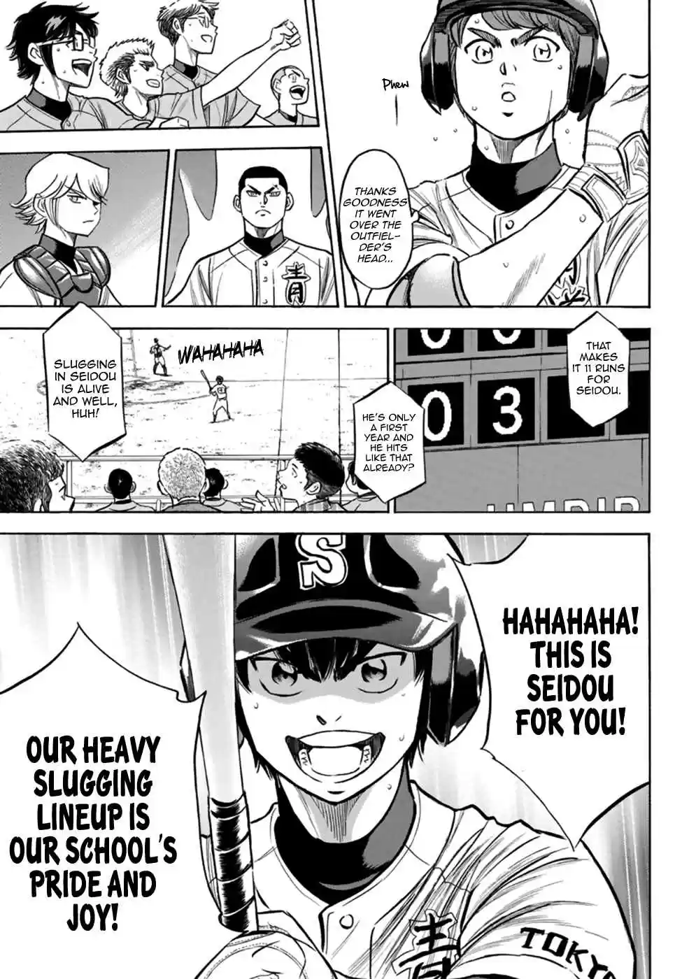 Diamond no Ace Act II Ch. 196 Alive and Well