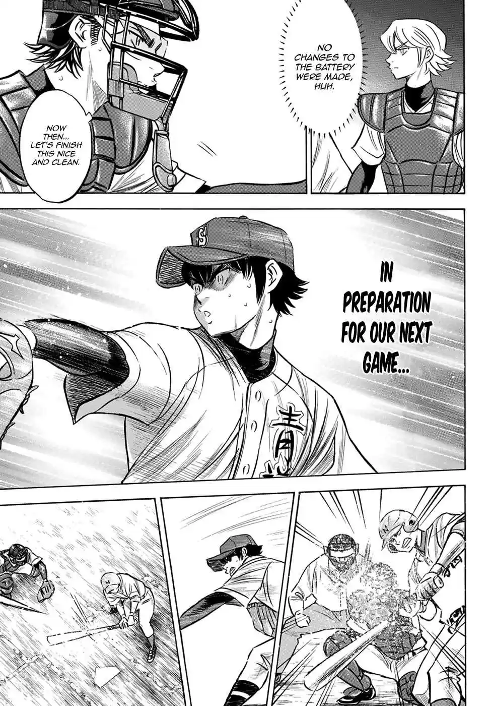 Diamond no Ace Act II Ch. 197 Beyond
