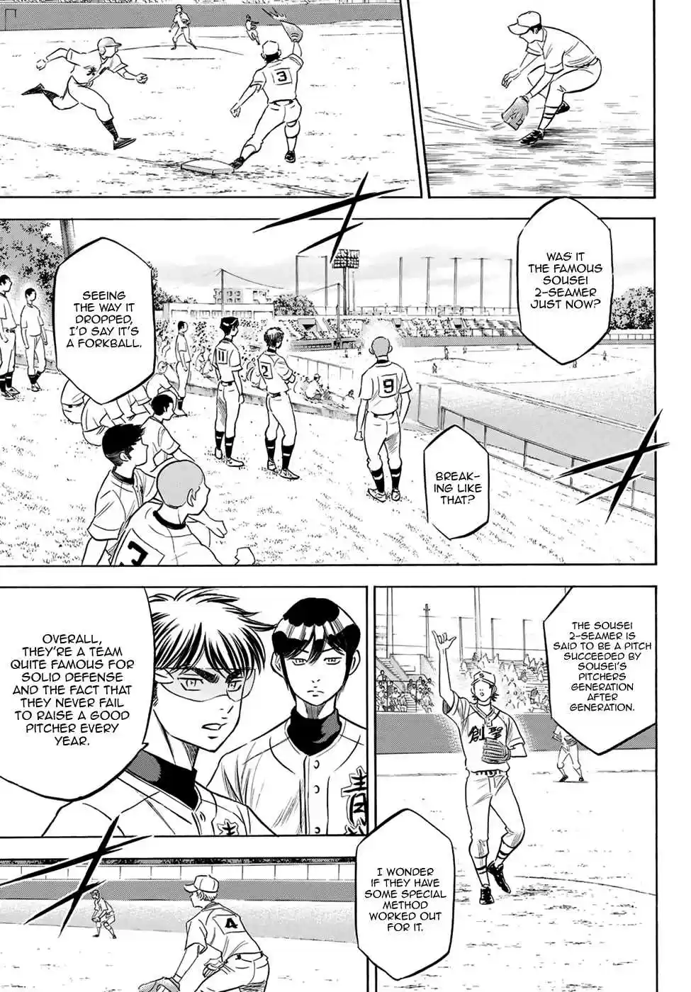 Diamond no Ace Act II Ch. 197 Beyond