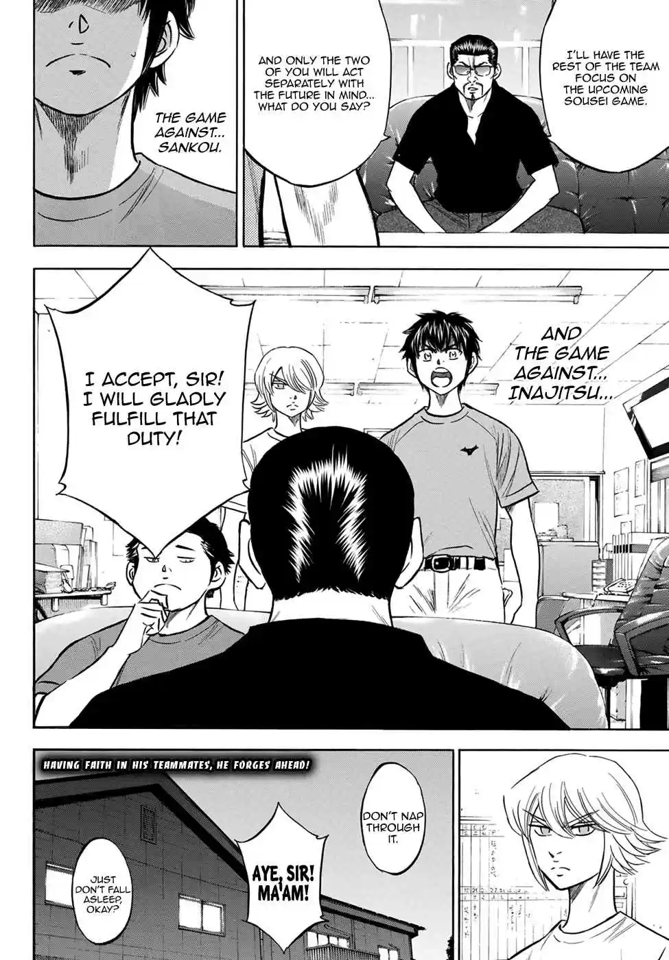 Diamond no Ace Act II Ch. 198 The Next Opponents