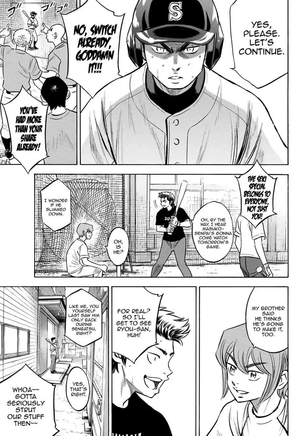 Diamond no Ace Act II Ch. 203 Mentor Chris
