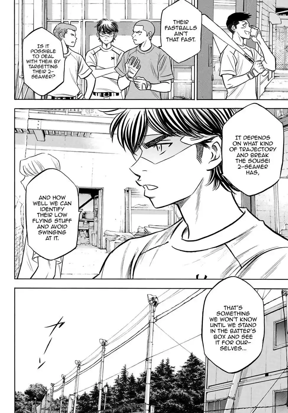 Diamond no Ace Act II Ch. 203 Mentor Chris