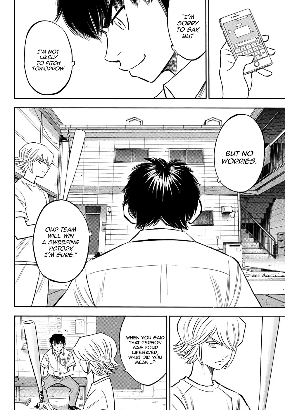 Diamond no Ace Act II Ch. 203 Mentor Chris