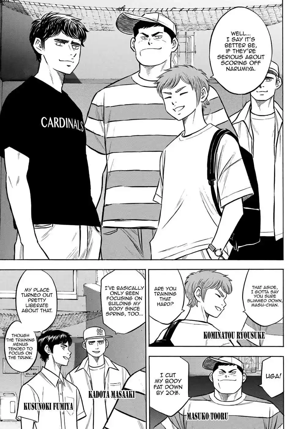 Diamond no Ace Act II Ch. 204 Of Awakening
