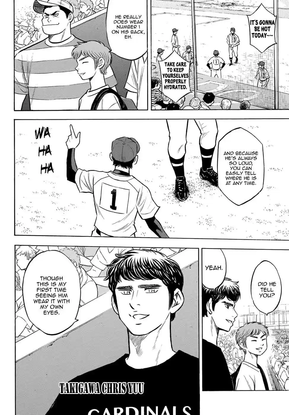 Diamond no Ace Act II Ch. 204 Of Awakening