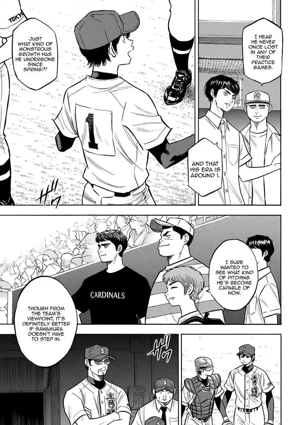Diamond no Ace Act II Ch. 204 Of Awakening