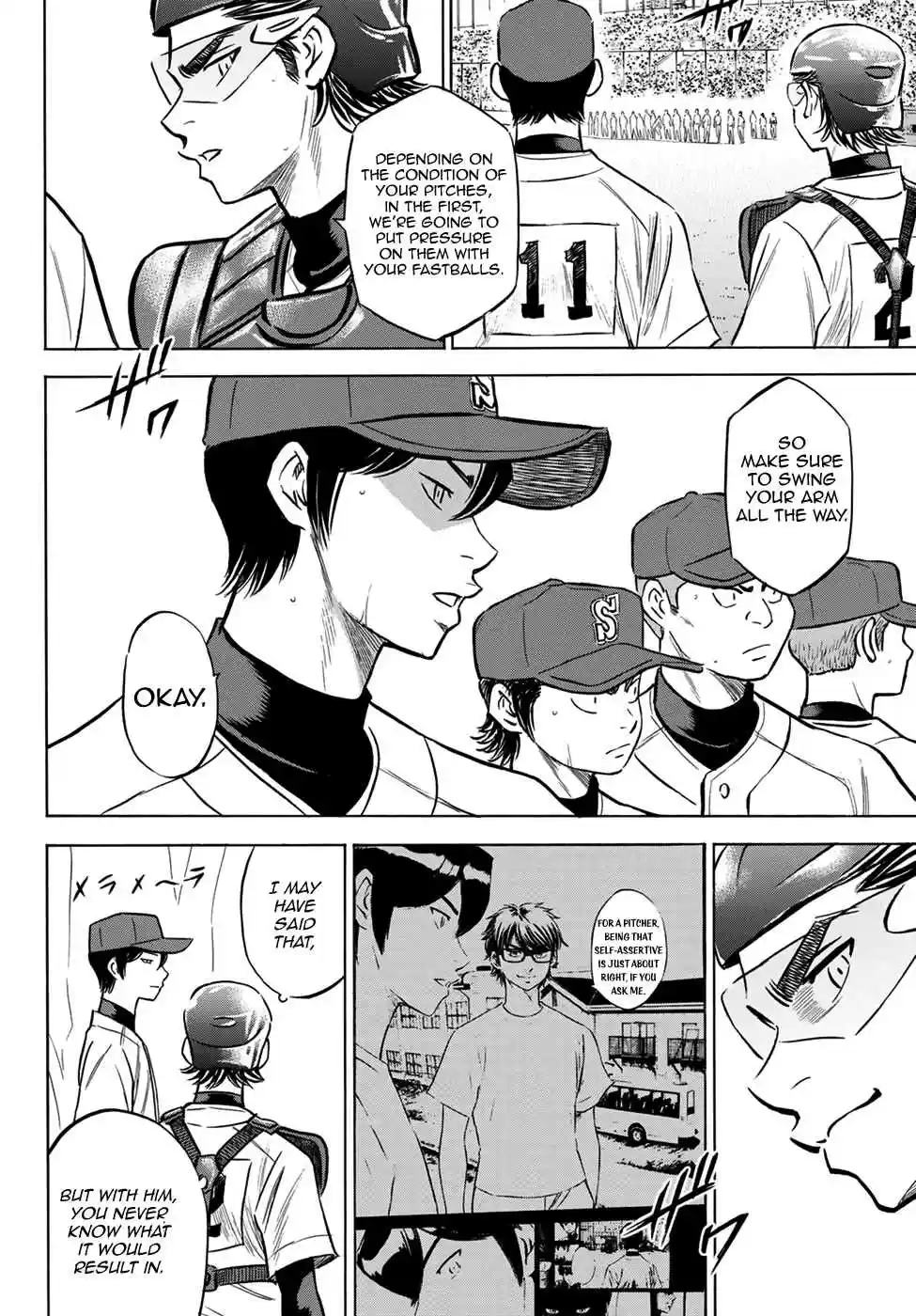 Diamond no Ace Act II Ch. 204 Of Awakening