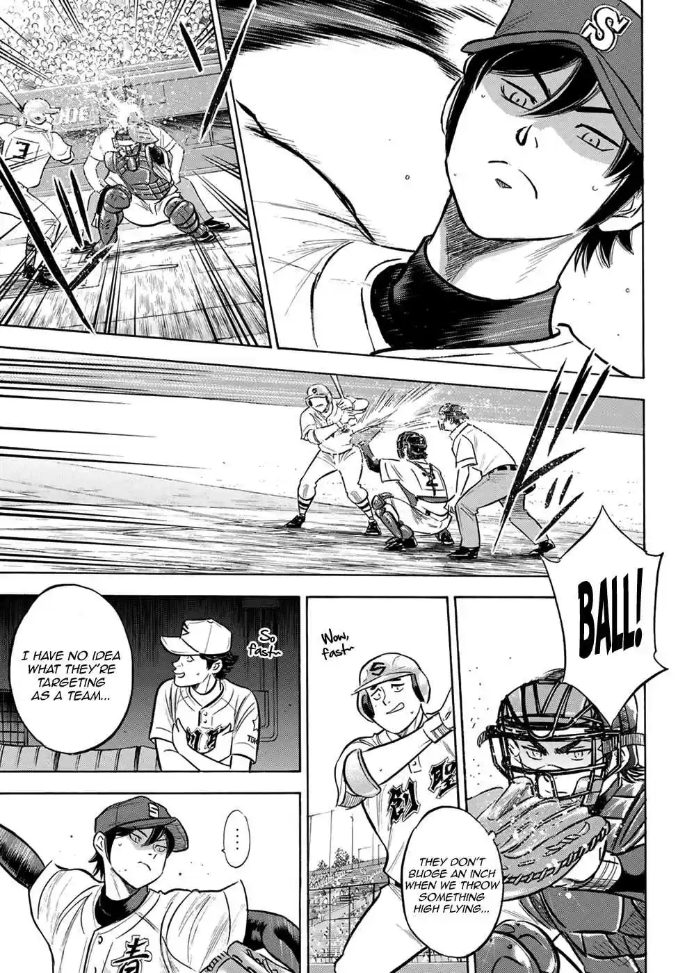Diamond no Ace Act II Ch. 205 The Reflection of the Dugout