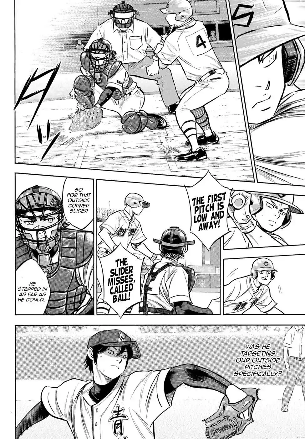 Diamond no Ace Act II Ch. 205 The Reflection of the Dugout