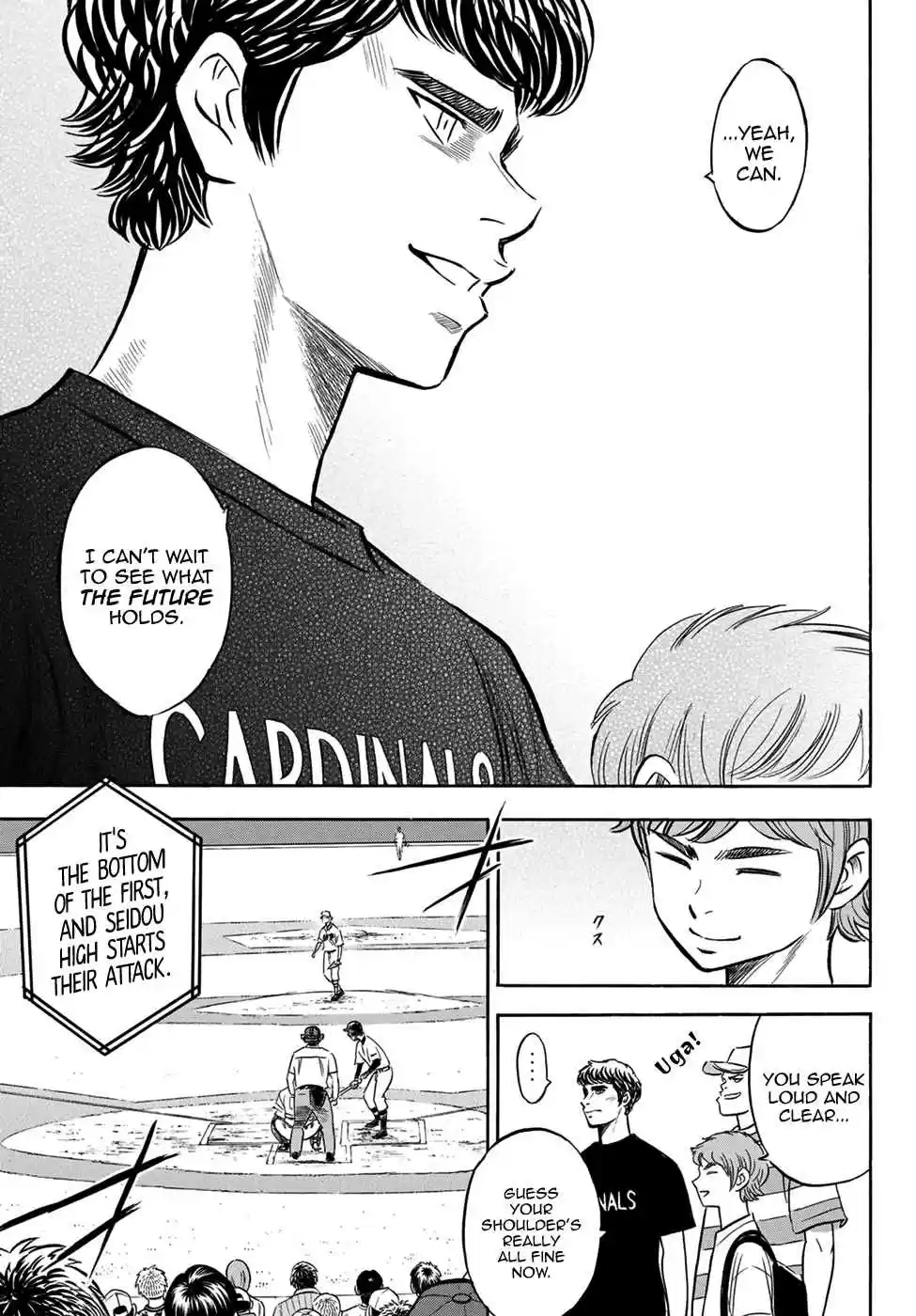 Diamond no Ace Act II Ch. 206 Something Awesome