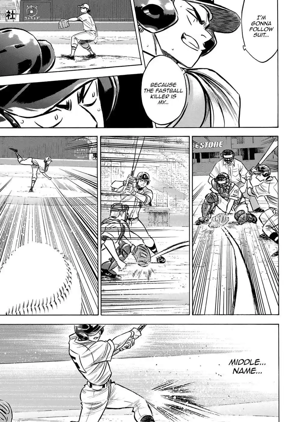 Diamond no Ace Act II Ch. 208 I Want to Shut Them All Up