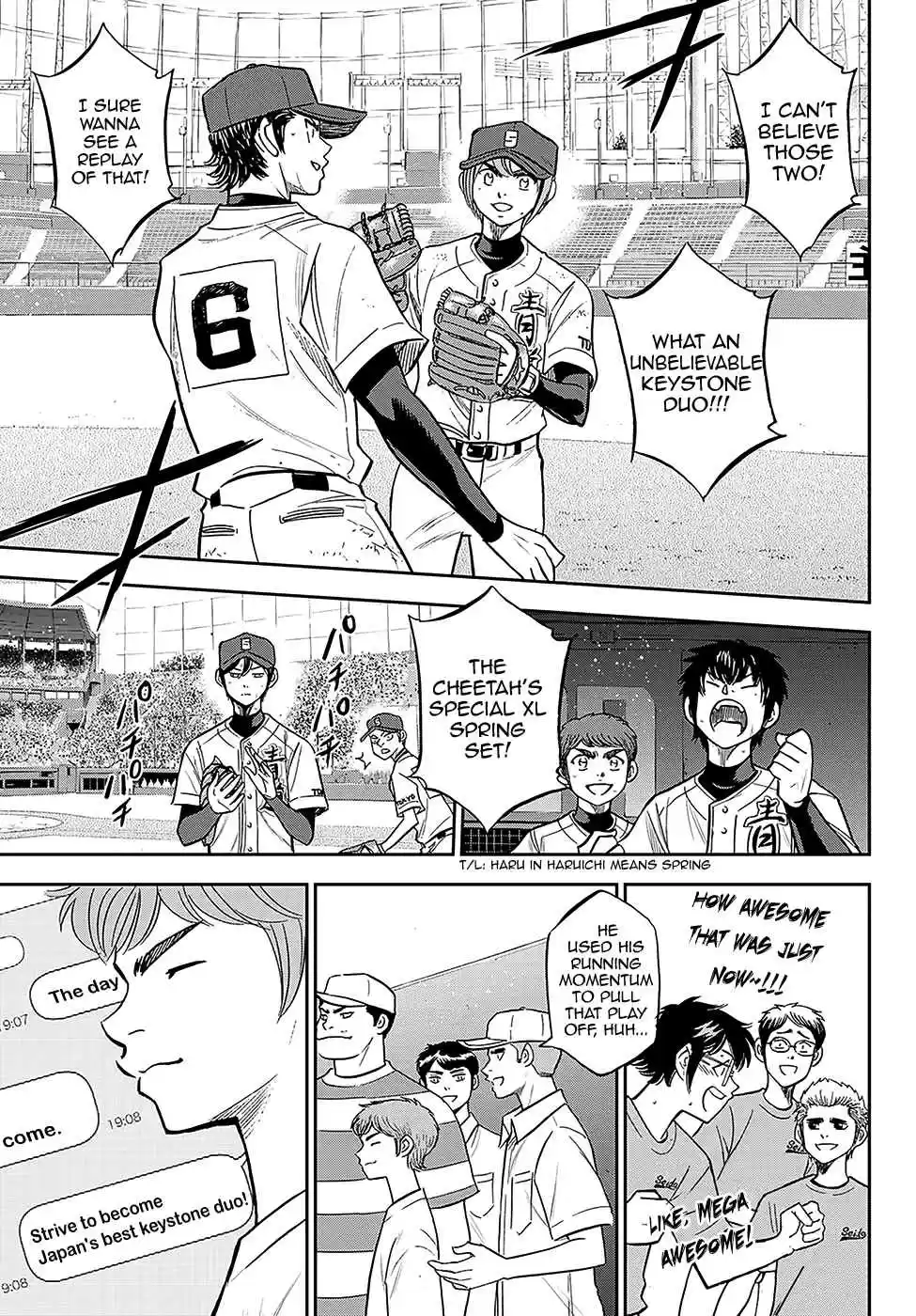 Diamond no Ace Act II Ch. 212 Preparations to Win