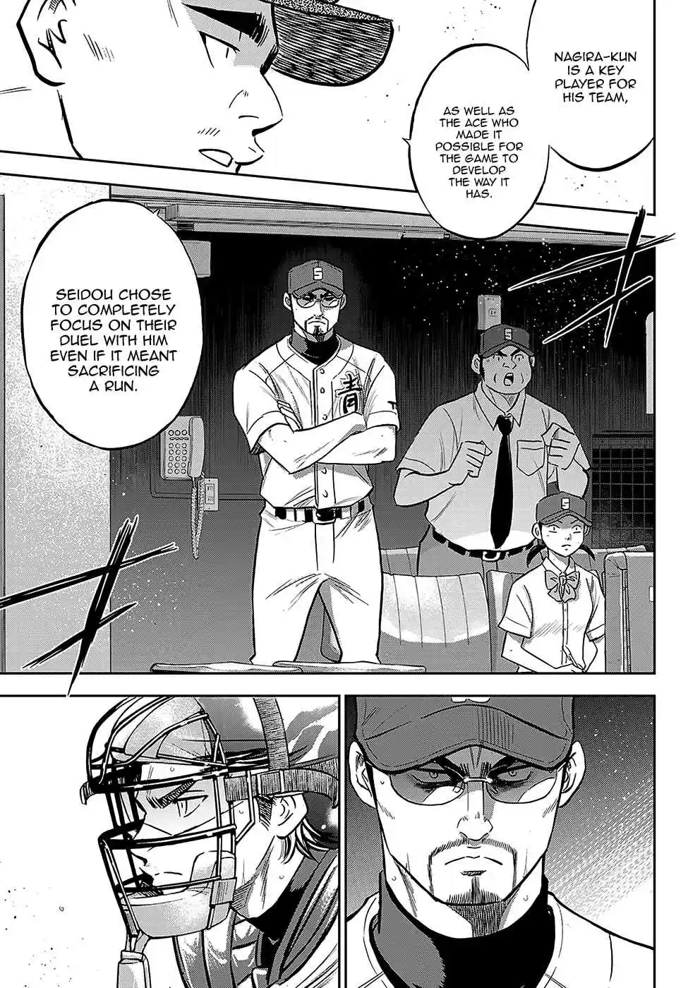 Diamond no Ace Act II Ch. 212 Preparations to Win