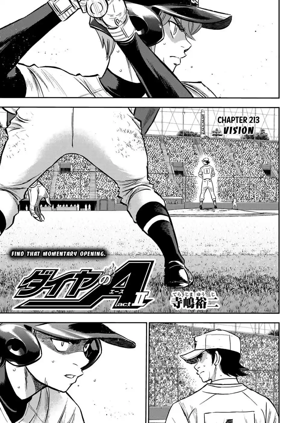 Diamond no Ace Act II Ch. 213 Vision