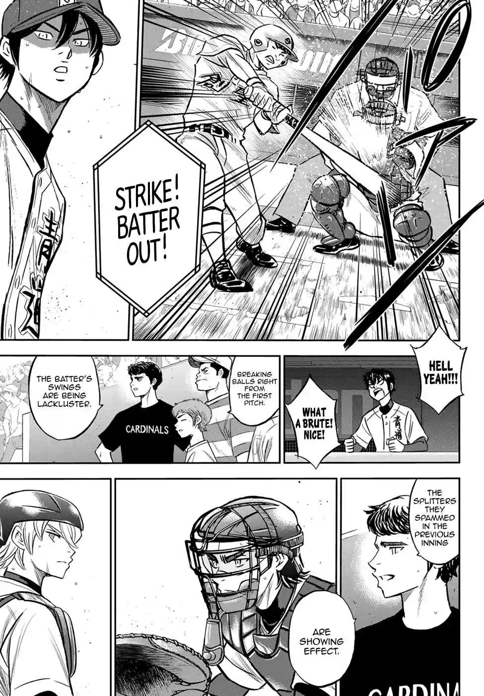 Diamond no Ace Act II Ch. 215 The Reserves