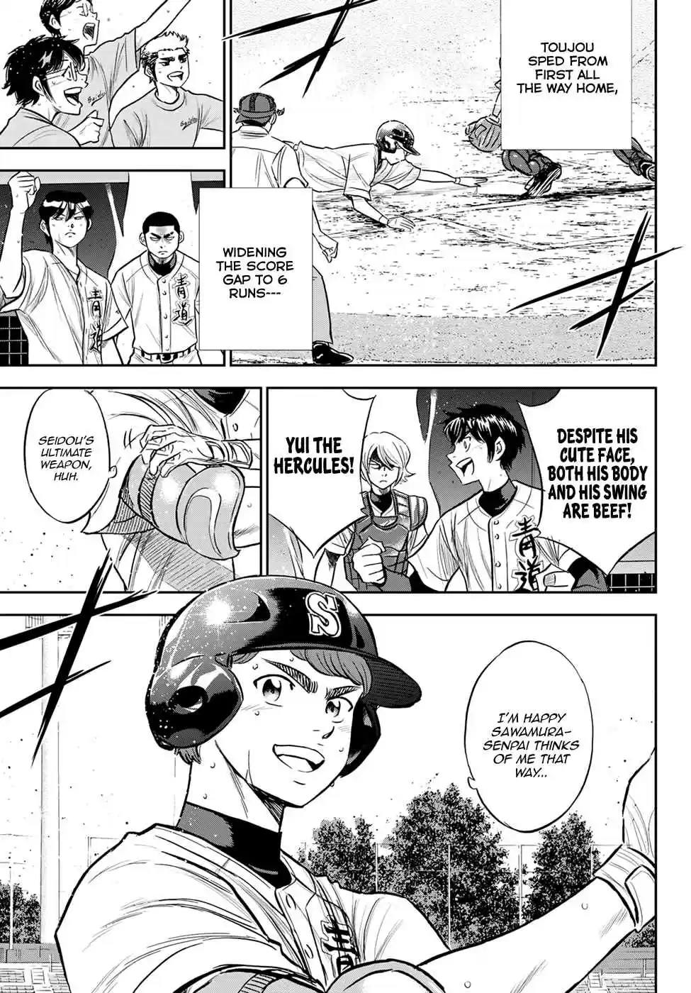 Diamond no Ace Act II Ch. 216 Guardian Spirit