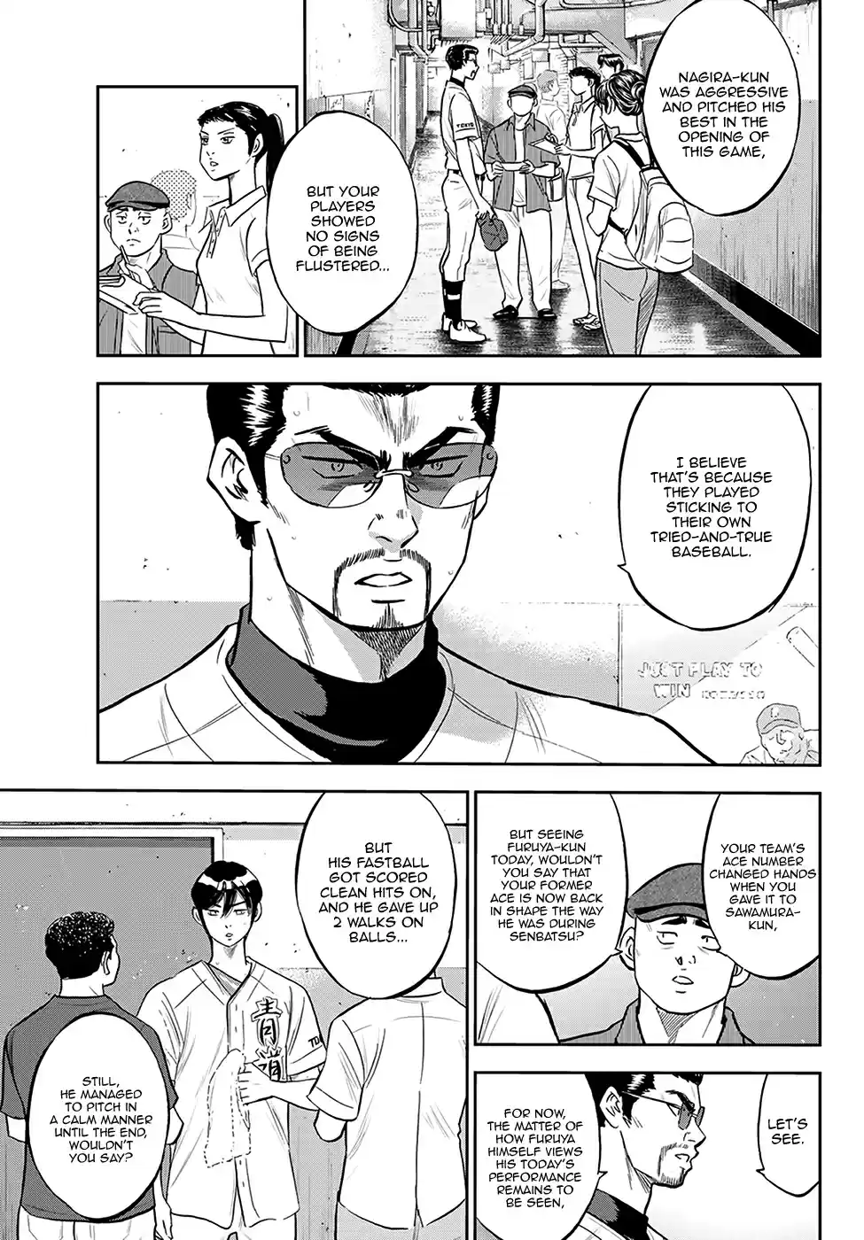 Diamond no Ace Act II Ch. 217 The Gift