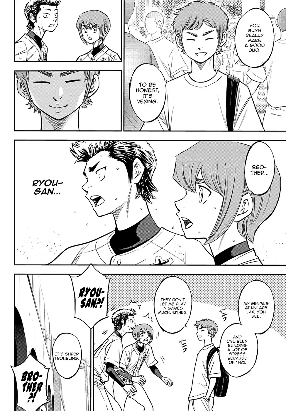 Diamond no Ace Act II Ch. 217 The Gift