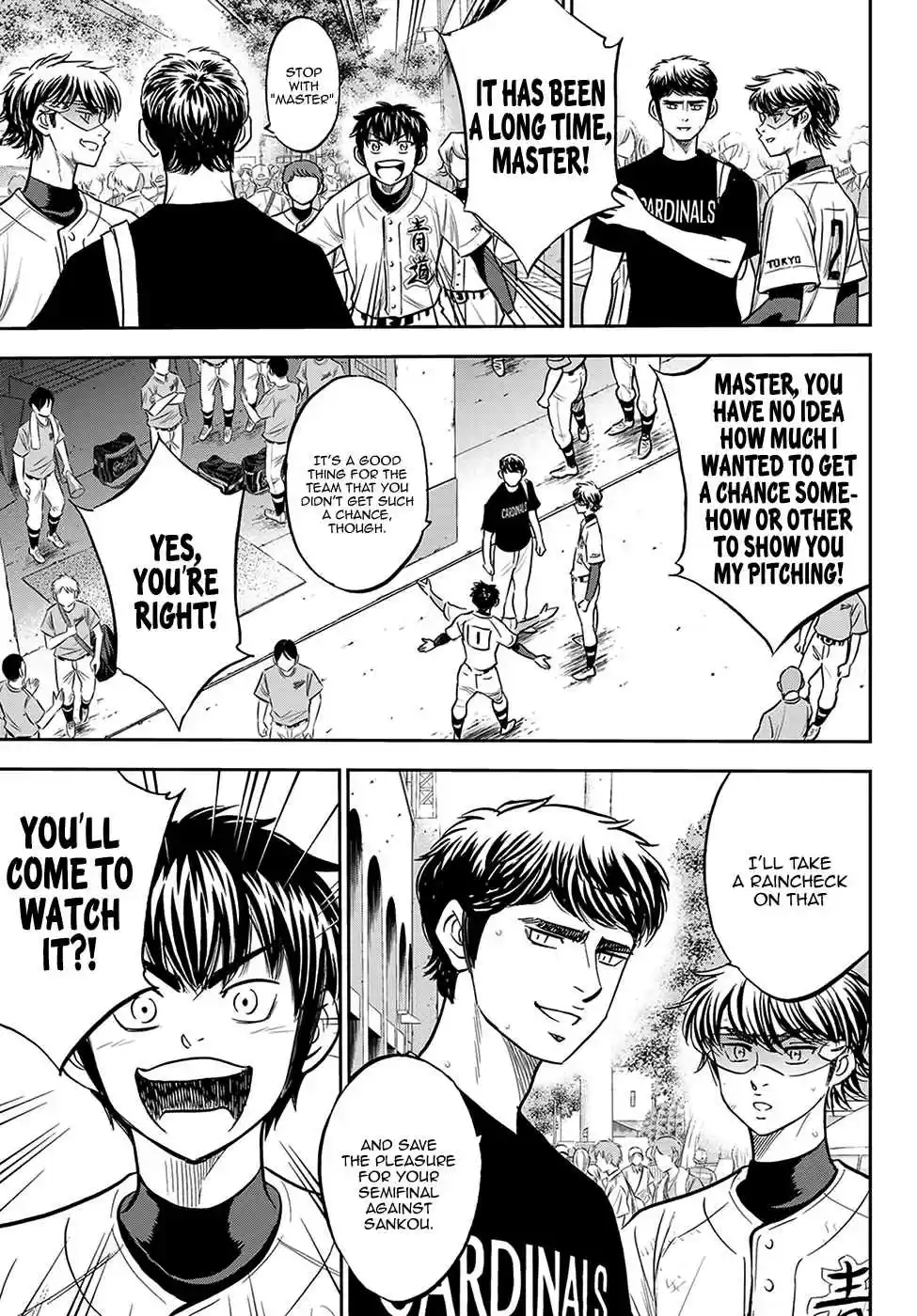 Diamond no Ace Act II Ch. 217 The Gift