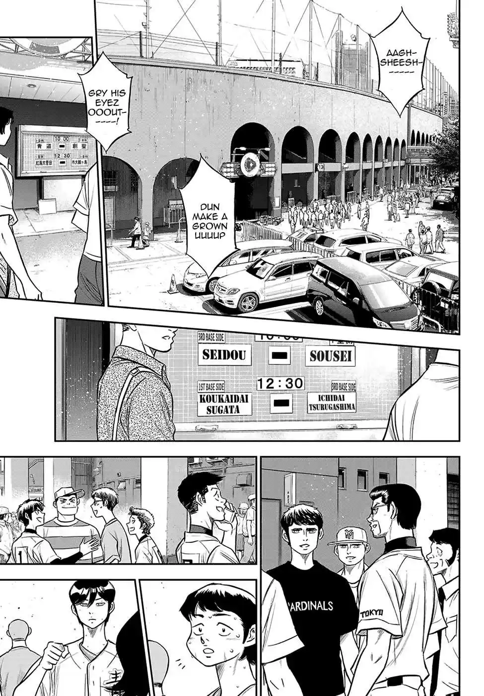 Diamond no Ace Act II Ch. 217 The Gift