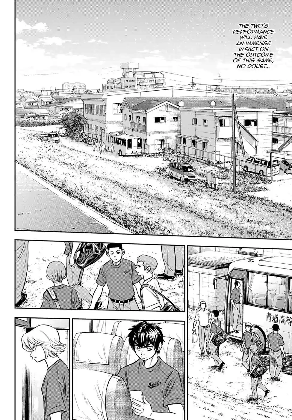 Diamond no Ace Act II Ch. 218 Reading the Room